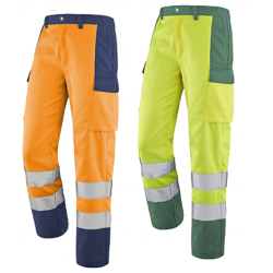 Bermuda haute visibilité - FLUO SAFE - Vente vêtement de travail et  chaussures de sécurité